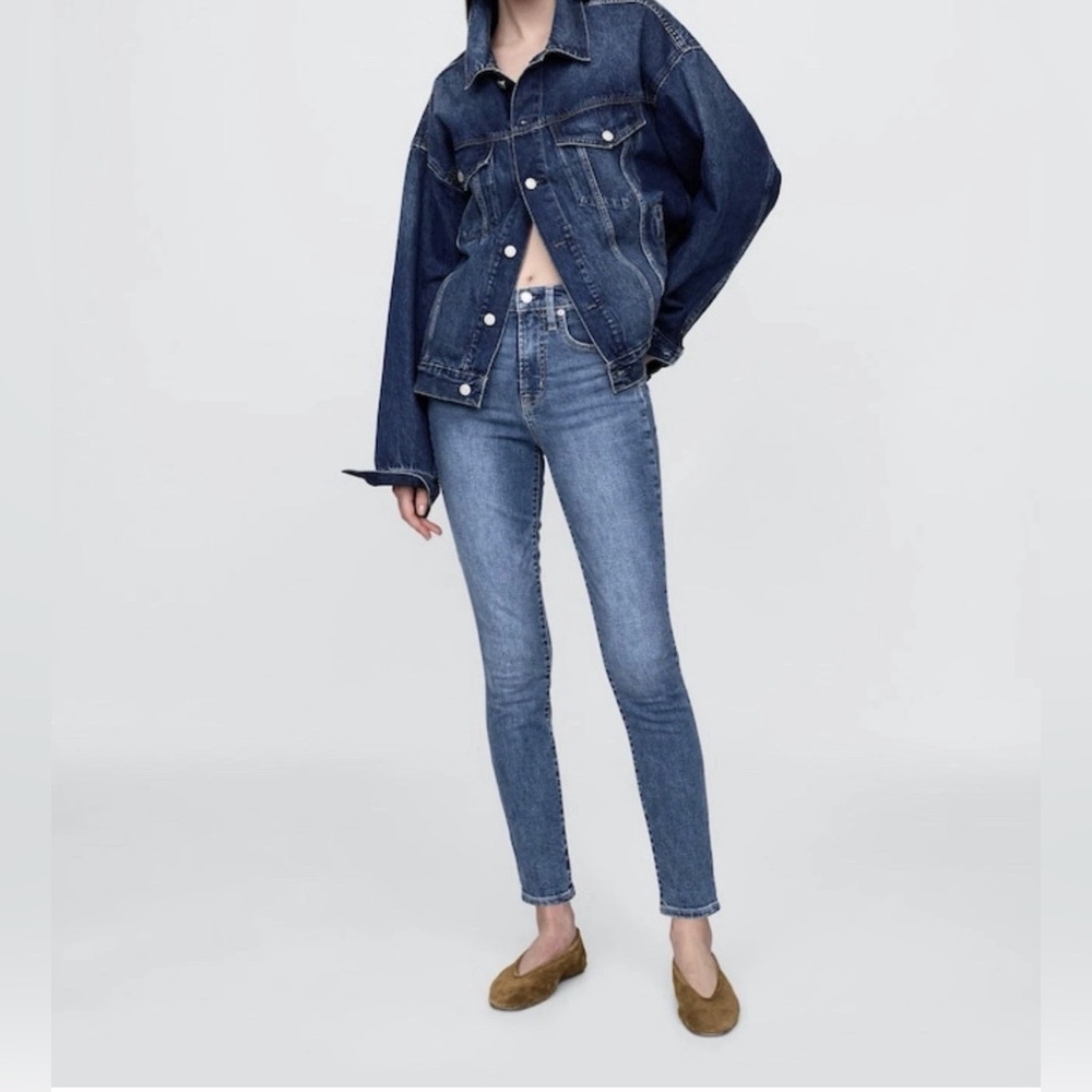 GAP Women’s True Skinny High-Rise Stretch Jeans Denim Blue Size 27 NWT